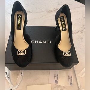 Chanel Black Heels